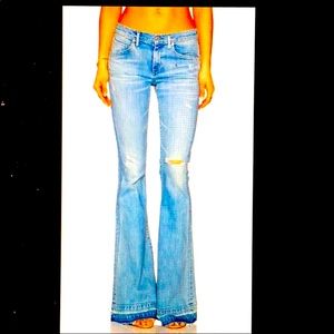 AGOLDE Madison Ultra Flare Jeans Blue Lagoon Jeans